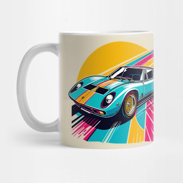 Lamborghini Miura by Vehicles-Art